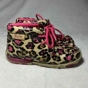 Twister Youth Maisie Leopard Casual Shoe size 9